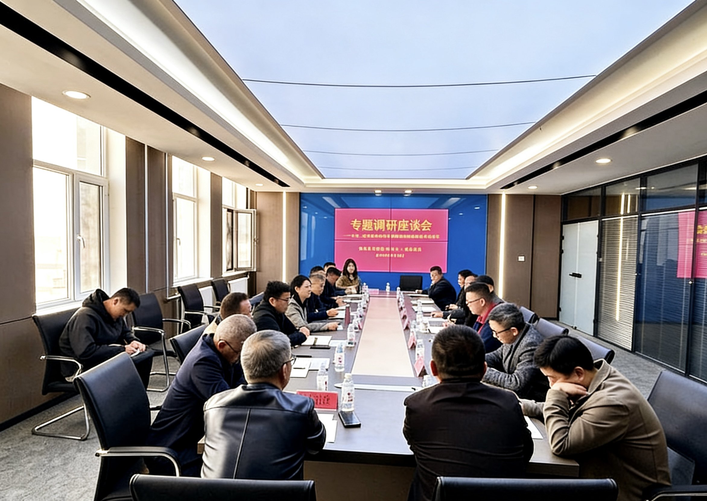 市政协领导到格尔木工业园商会调研指导